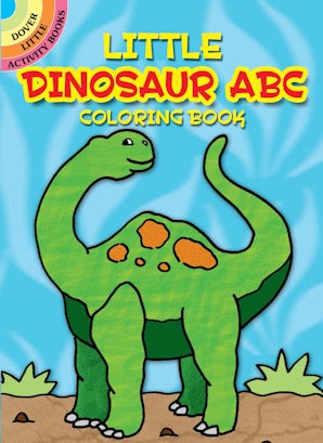 Little Dinosaur ABC Coloring Book