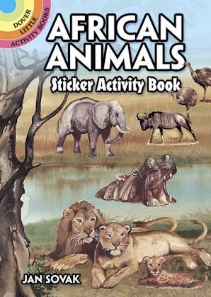 African Animals Sticker Activity Book