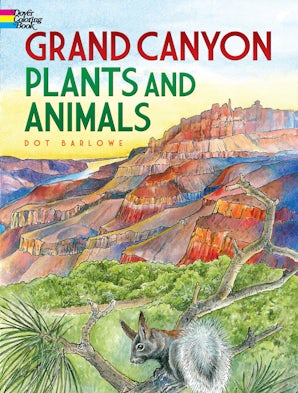 Grand Canyon Plants and Animals Coloring Book
