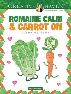 Creative Haven Romaine Calm & Carrot On Coloring Book