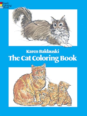 The Cat Coloring Book