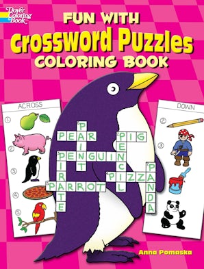 Fun with Crossword Puzzles Coloring Book