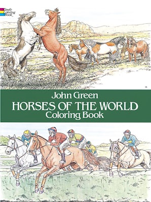 Horses of the World Coloring Book