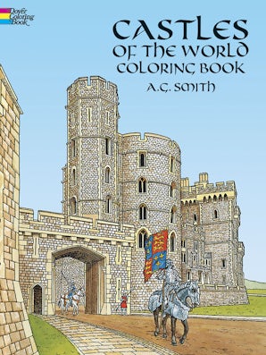 Castles of the World Coloring Book