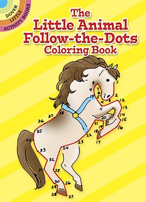 The Little Animal Follow-the-Dots Coloring Book