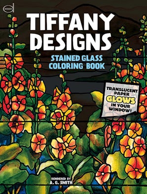 Tiffany Designs Stained Glass Coloring Book