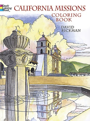 California Missions Coloring Book