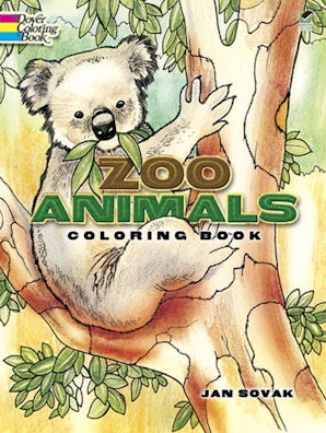 Zoo Animals Coloring Book