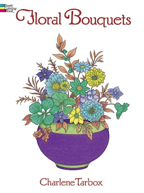 Floral Bouquets Coloring Book