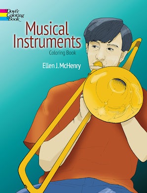 Musical Instruments Coloring Book