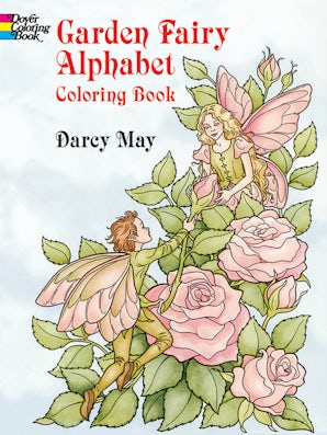 Garden Fairy Alphabet Coloring Book