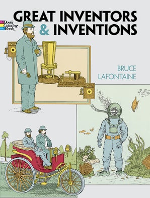 Great Inventors and Inventions Coloring Book