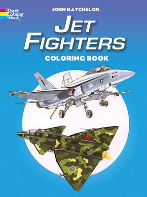 Jet Fighters Coloring Book