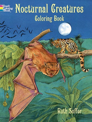 Nocturnal Creatures Coloring Book