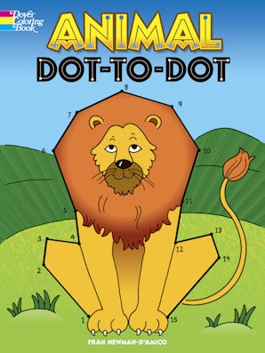 Animal Dot-to-Dot Coloring Book