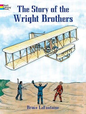 The Story of the Wright Brothers Coloring Book