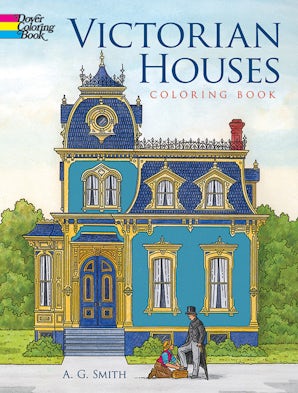 Victorian Houses Coloring Book