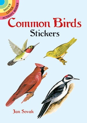 Common Birds Stickers