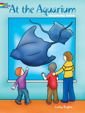 At the Aquarium Coloring Book