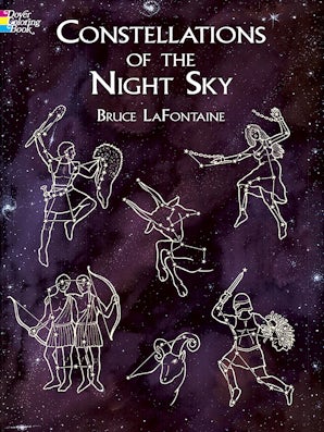 Constellations of the Night Sky Coloring Book