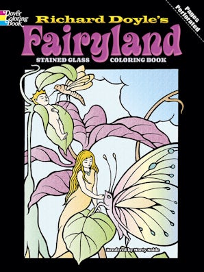Fairyland Stained Glass Coloring Book