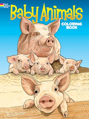 Baby Animals Coloring Book