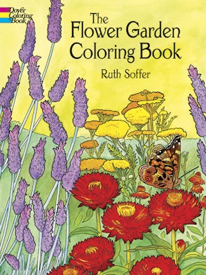 The Flower Garden Coloring Book