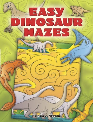 Easy Dinosaur Mazes