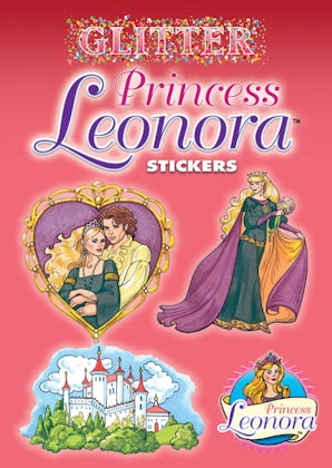 Glitter Princess Leonora Stickers