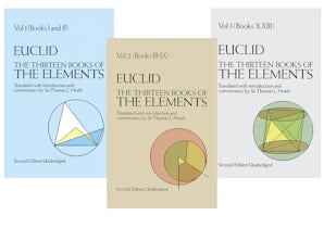 Thirteen Books of Euclid's Elements 3 Volume Set