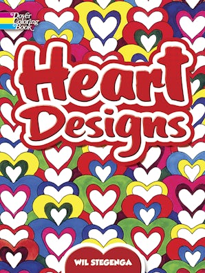 Heart Designs Coloring Book