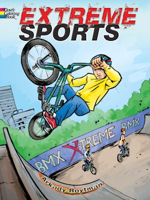 Extreme Sports Coloring Book