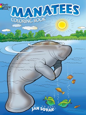 Manatees Coloring Book