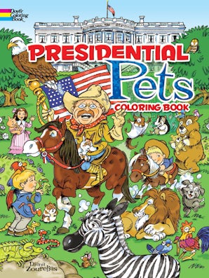 Presidential Pets Coloring Book