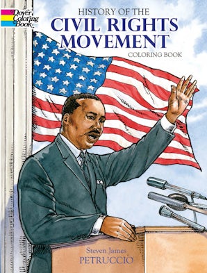 History of the Civil Rights Movement Coloring Book