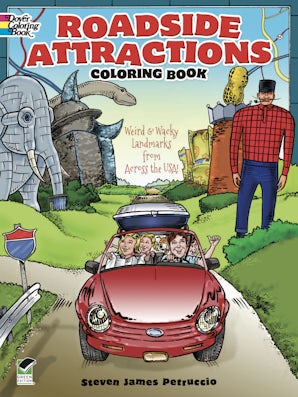 Roadside Attractions Coloring Book