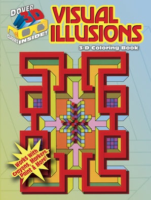 3-D Coloring Book--Visual Illusions
