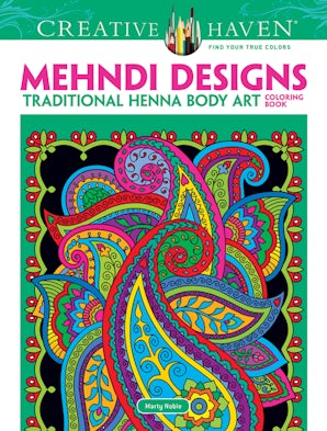 Creative Haven Mehndi Designs Coloring Book