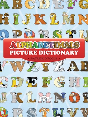 Alphabetimals Picture Dictionary Coloring Book