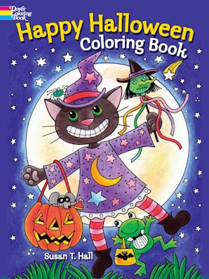 Happy Halloween Coloring Book