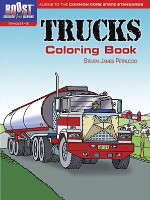 BOOST Trucks Coloring Book
