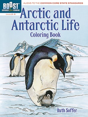 BOOST Arctic and Antarctic Life Coloring Book