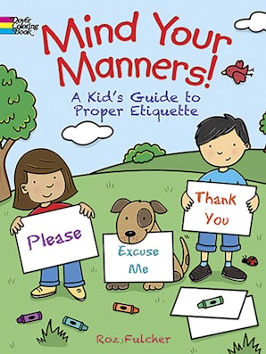 Mind Your Manners! Coloring Book