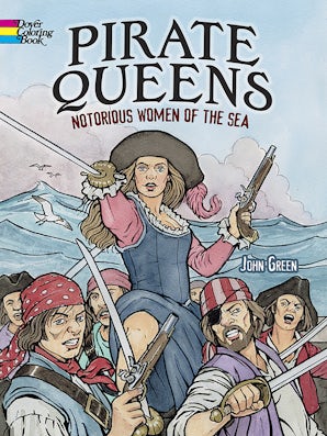 Pirate Queens Coloring Book