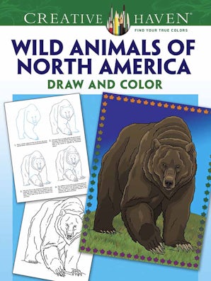 Creative Haven How to Draw Wild Animals of North America Coloring Book