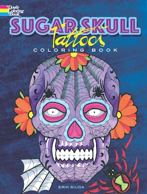 Sugar Skull Tattoos Coloring Book