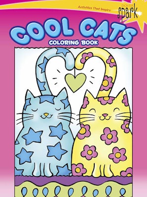 SPARK Cool Cats Coloring Book
