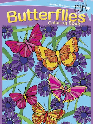 SPARK Butterflies Coloring Book