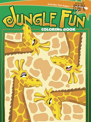 SPARK Jungle Fun Coloring Book