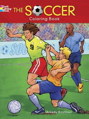 The Soccer Coloring Book